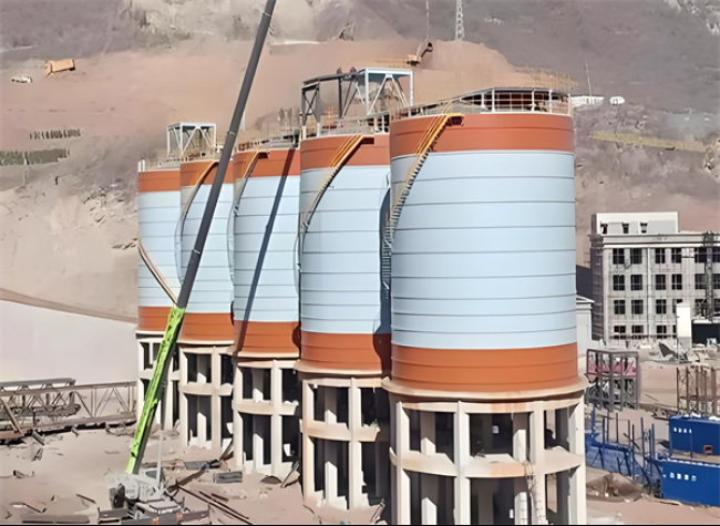 乌拉特后高架钢板仓